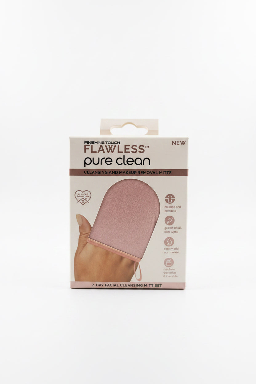 Finishing Touch Facial Cleansing Mitt 7pack