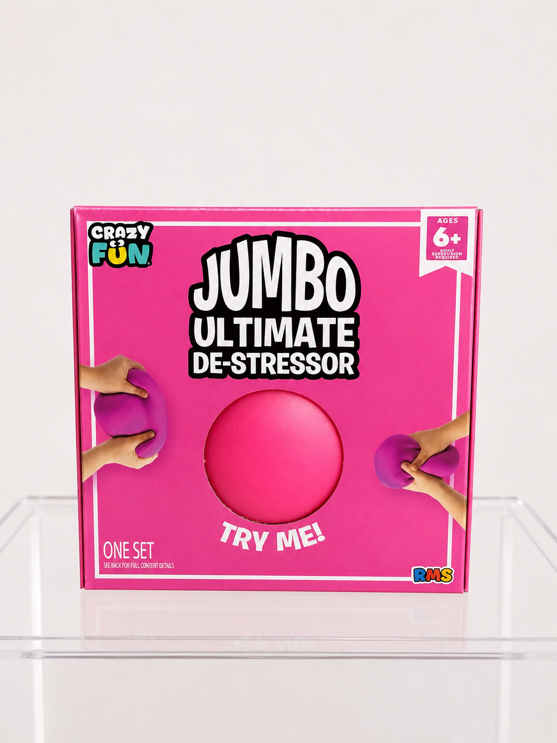 CrazyFun Jumbo Ultimate De-Stressor Squishy
