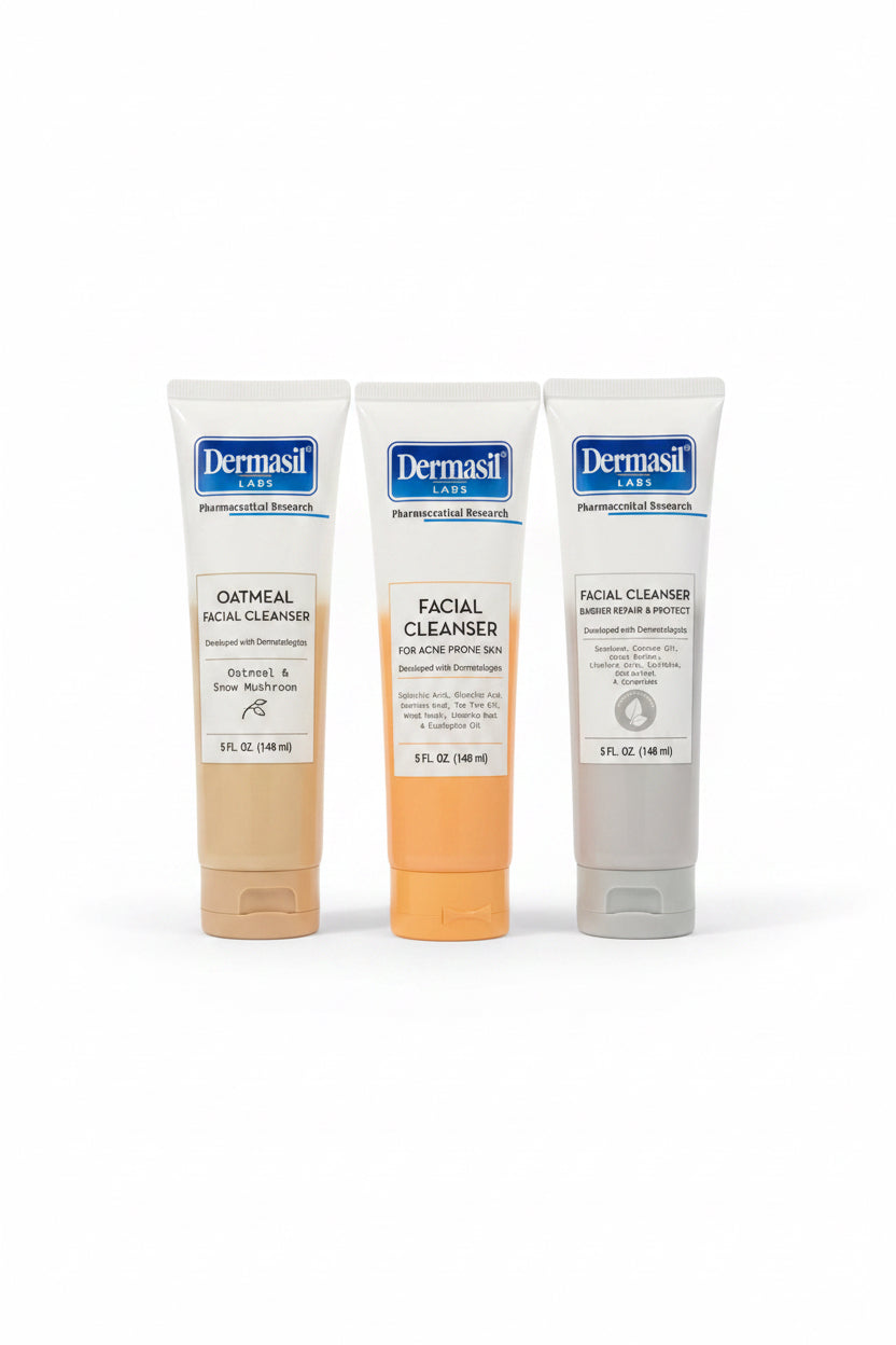 Dermasil Facial Cleansers Set of 3