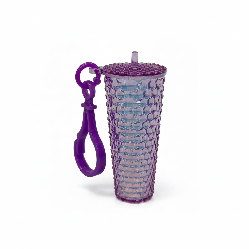 Mini Drink Cup Keychain Charm