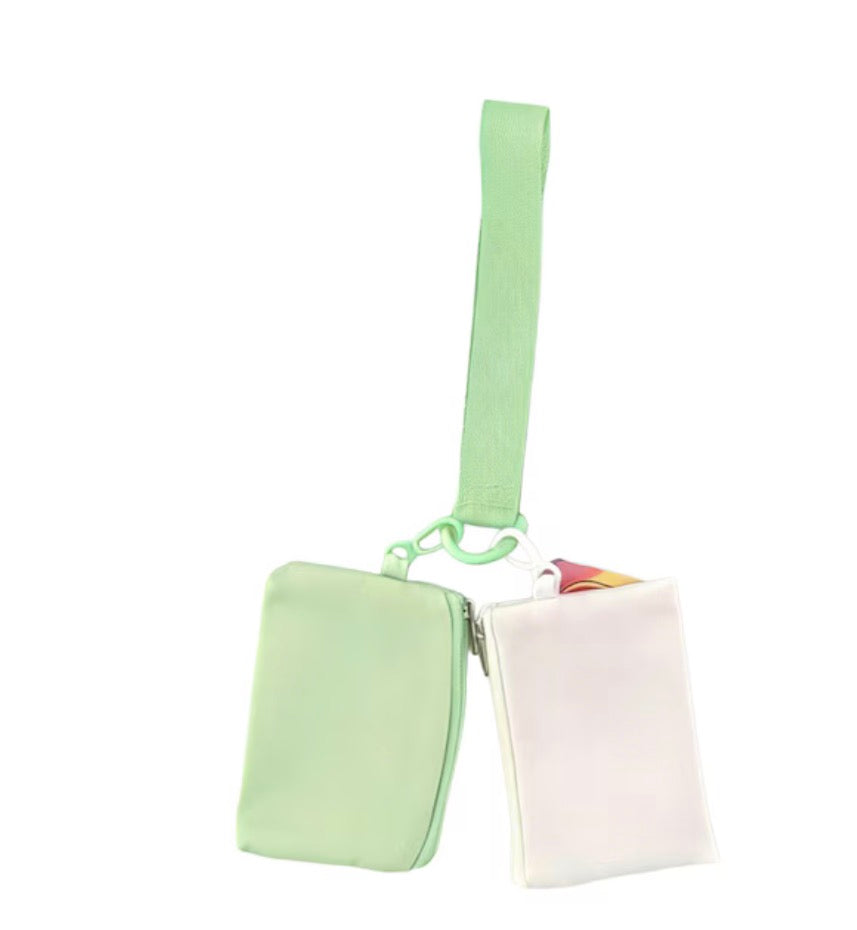 Dual Wristlet Pouch