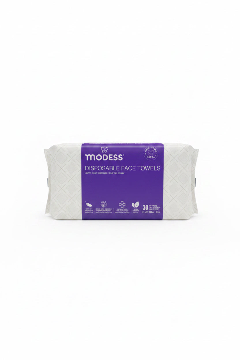 Modess Disposable Dry Face Towels