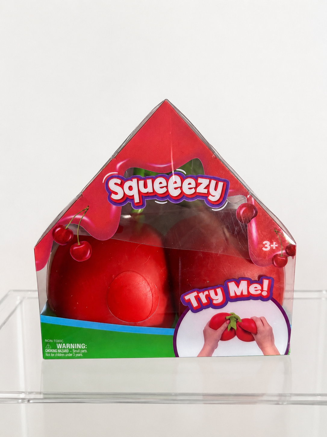 Squeezy Jumbo Cherries Squishy