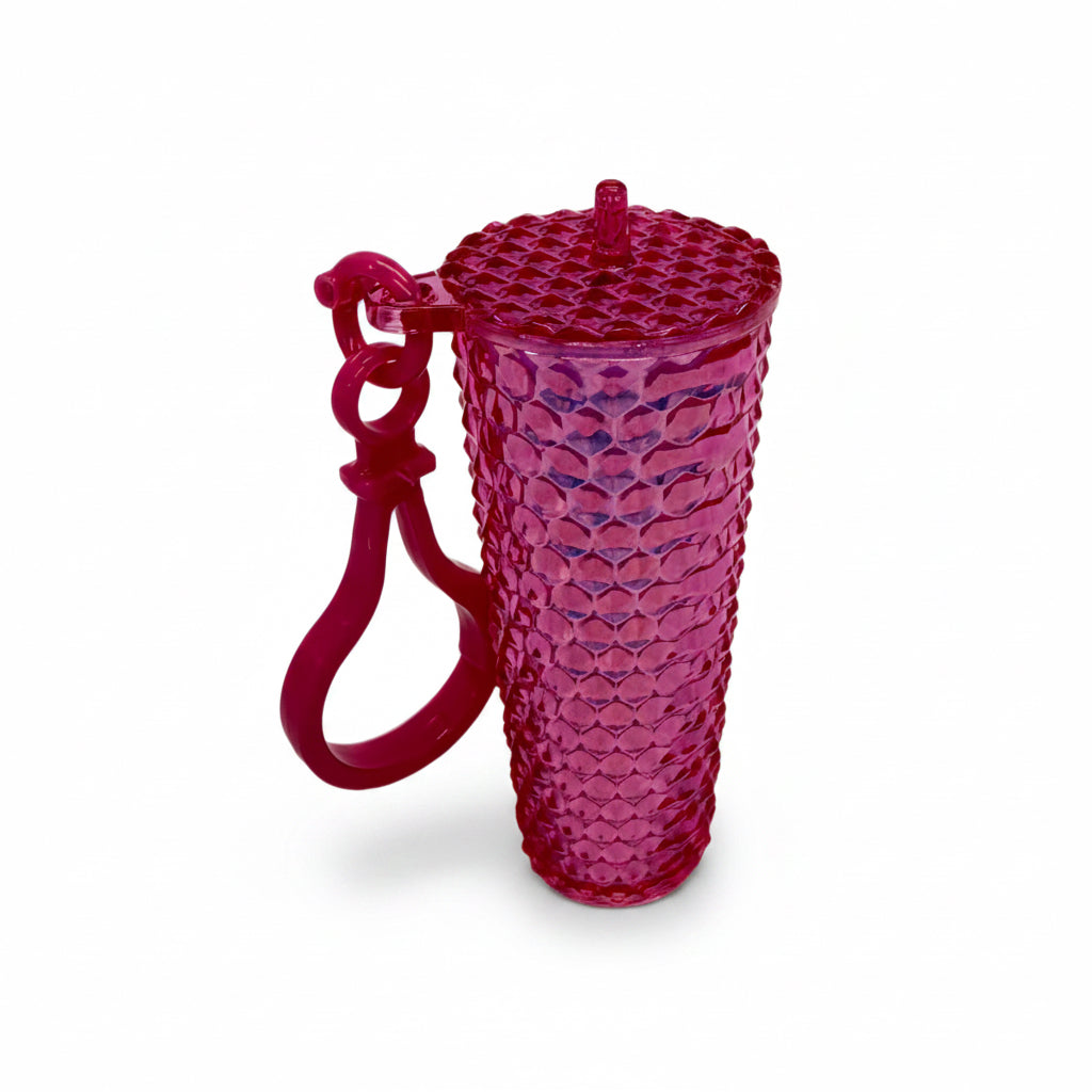 Mini Drink Cup Keychain Charm