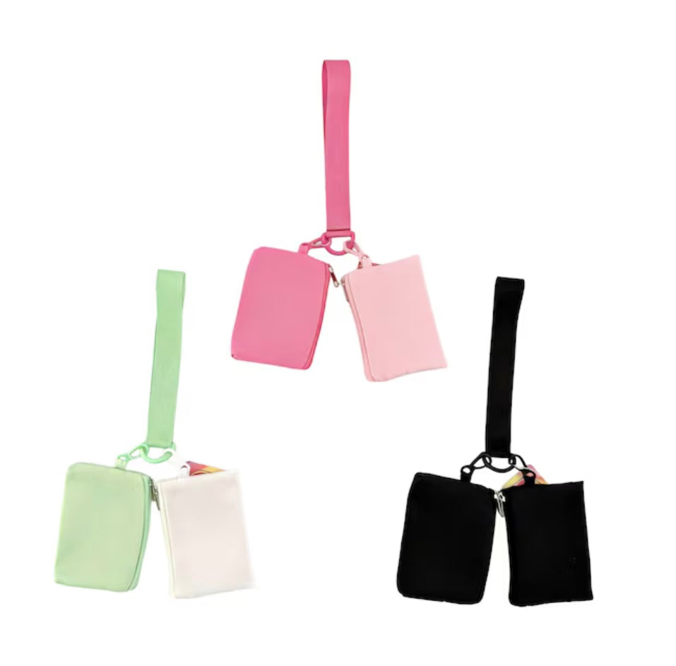 Dual Wristlet Pouch